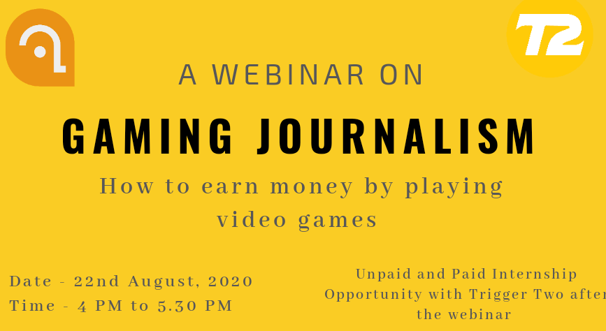 Webinar on Gaming Journalism