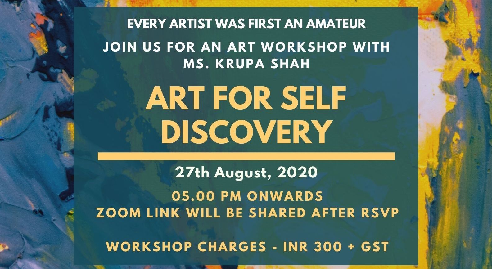 Art for Self Discovery – Dextrus X Artist Krupa Shah