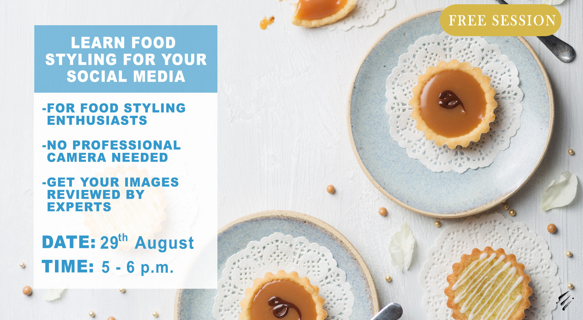 Learn Food Styling for your Social Media