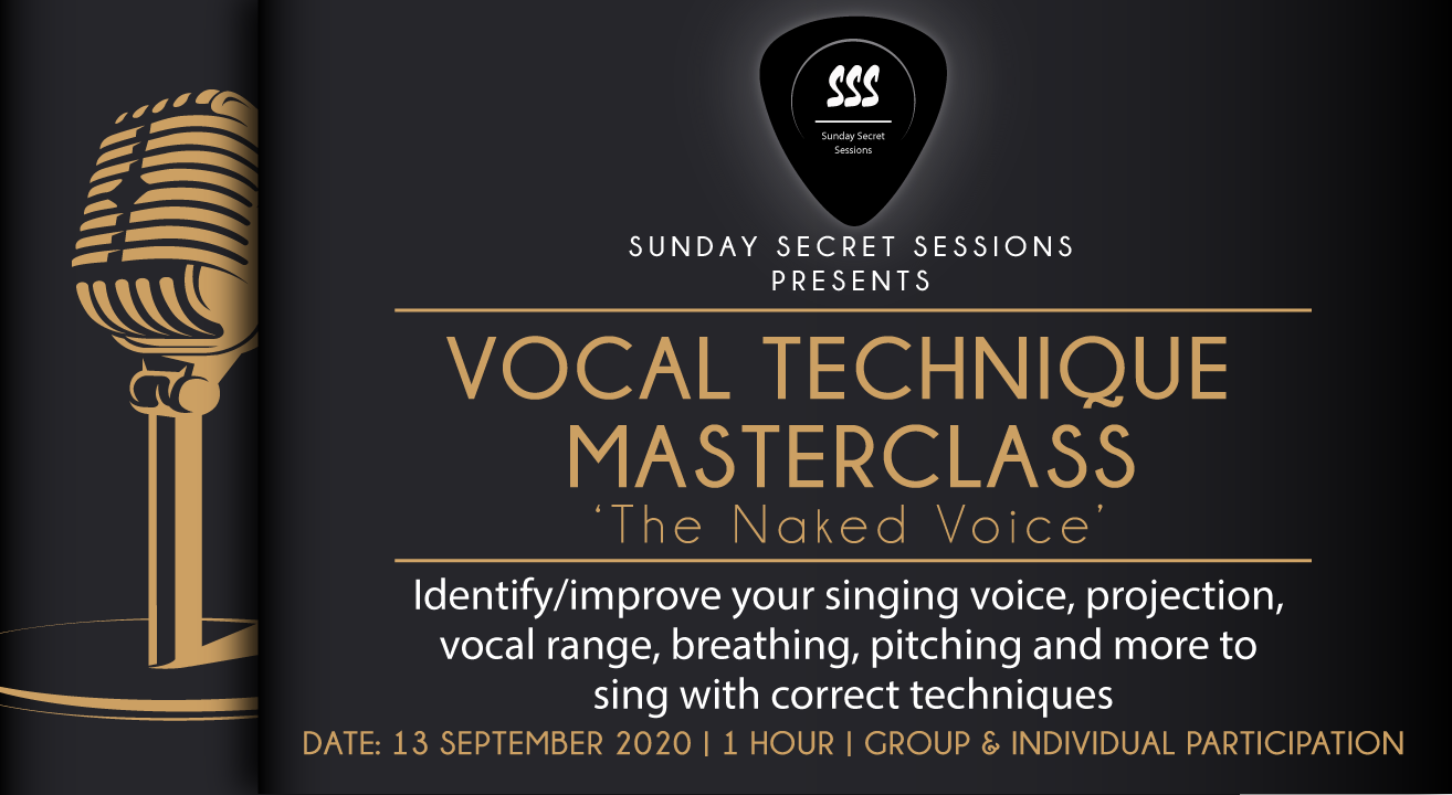 Vocal Technique Masterclass – ‘The Naked Voice’