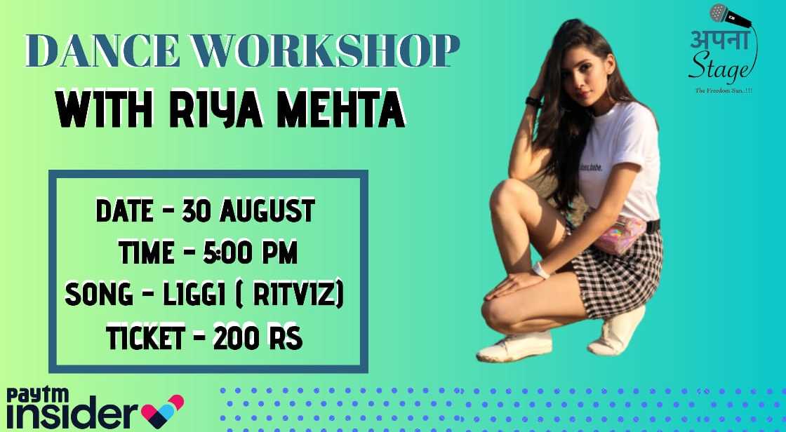 Dance Workshop (Riya Mehta)