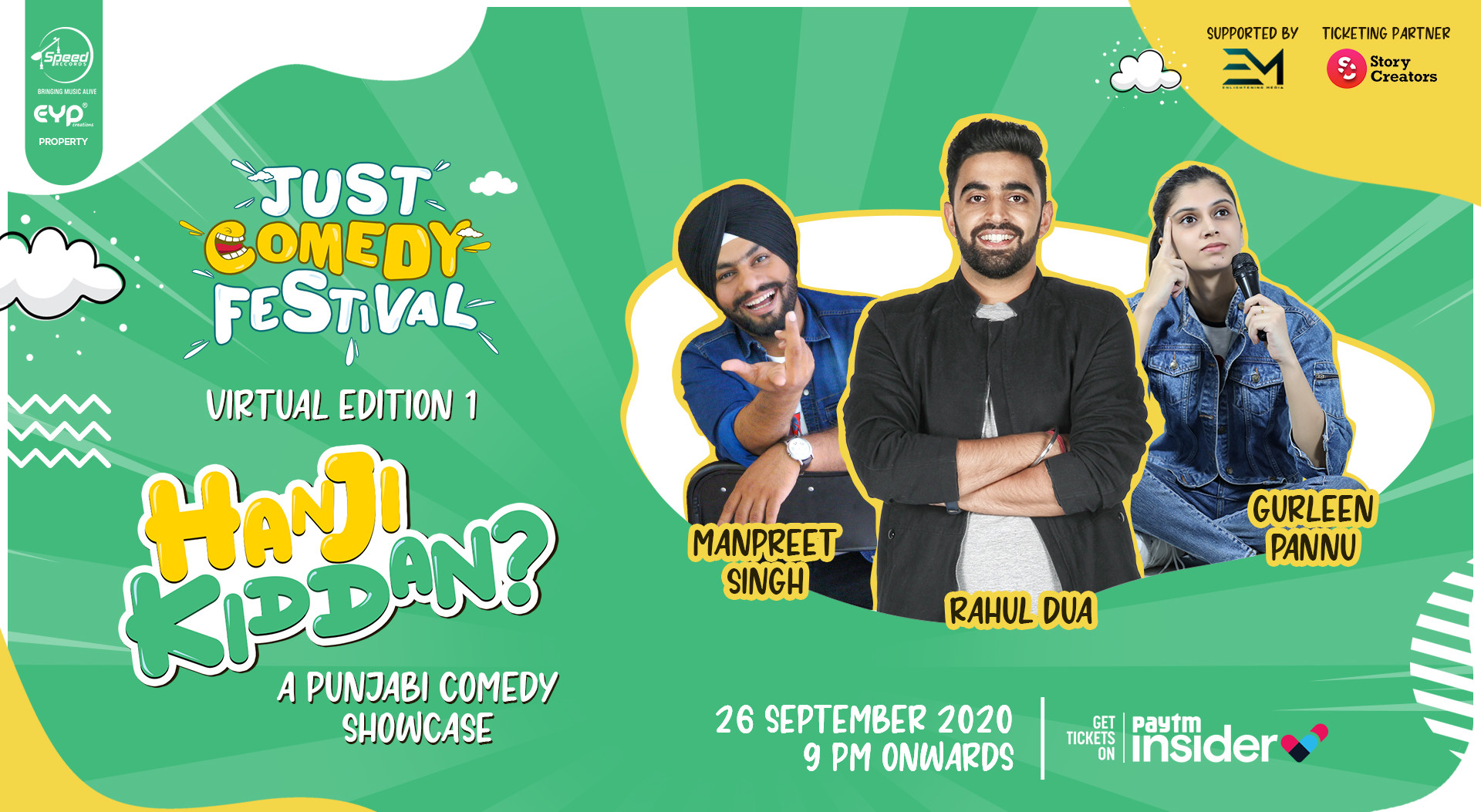 Just Comedy Festival – Hanji Kiddan!