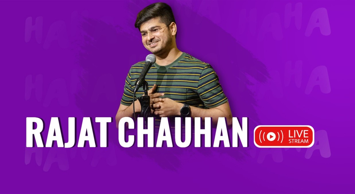 Rajat Chauhan Live a Stand Up Comedy Show