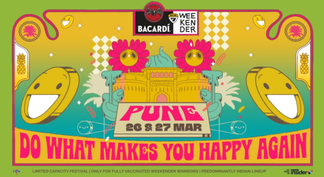 BACARDI NH7 WEEKENDER 2022 @ PUNE
