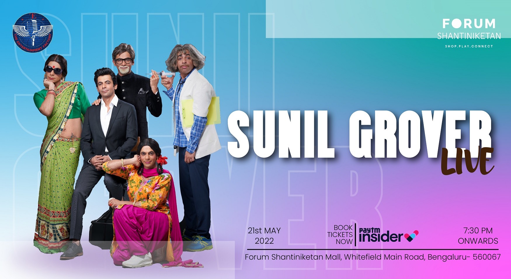 Sunil Grover Live In Bangalore