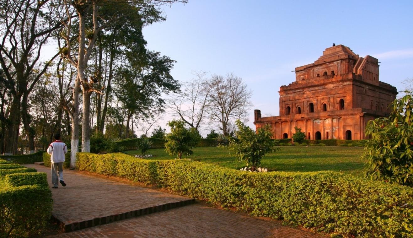 The Garhgaon Palace (Kareng Ghar, Ahom Raja's Palace), Garhgaon