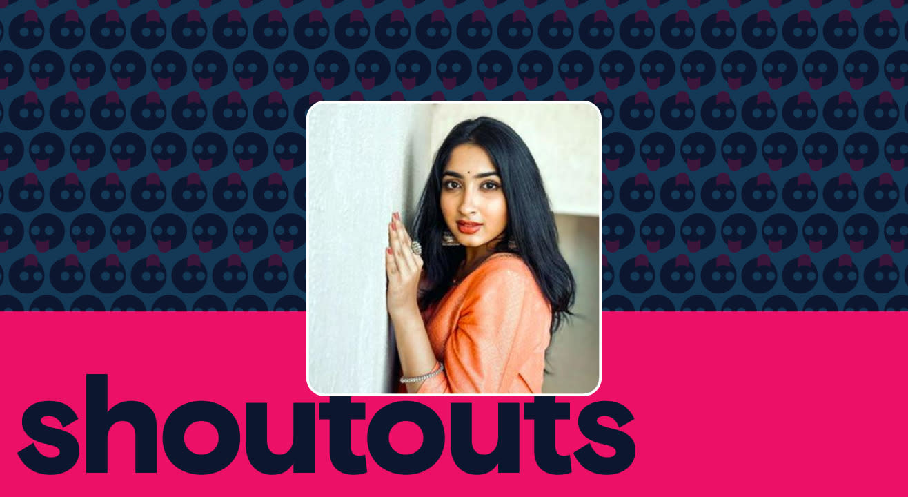 Request a shoutout by Sanya Iyer