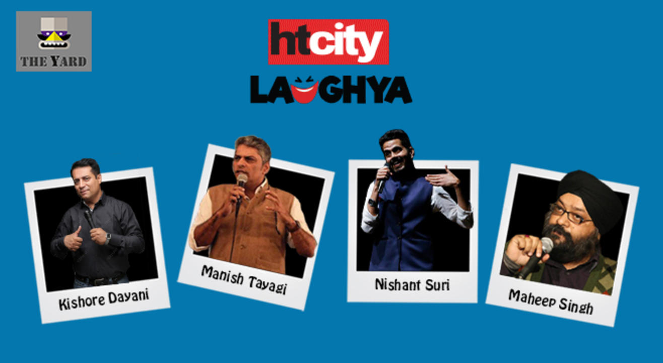 HT City LAUGHYA ft. Kishore Dayani, Manish Tyagi, Nishant Suri and Maheep Singh