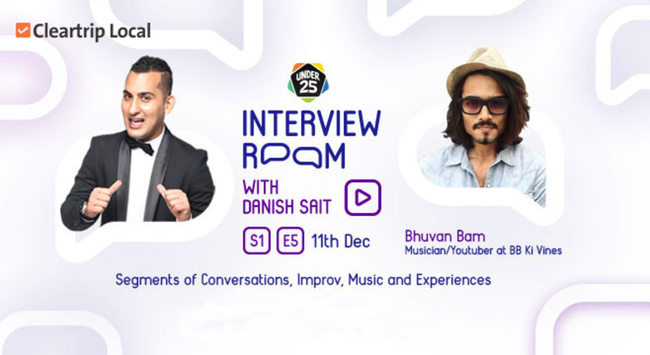 Interview room with Danish Sait - Bhuvan Bam - Season 1 - Episode 5