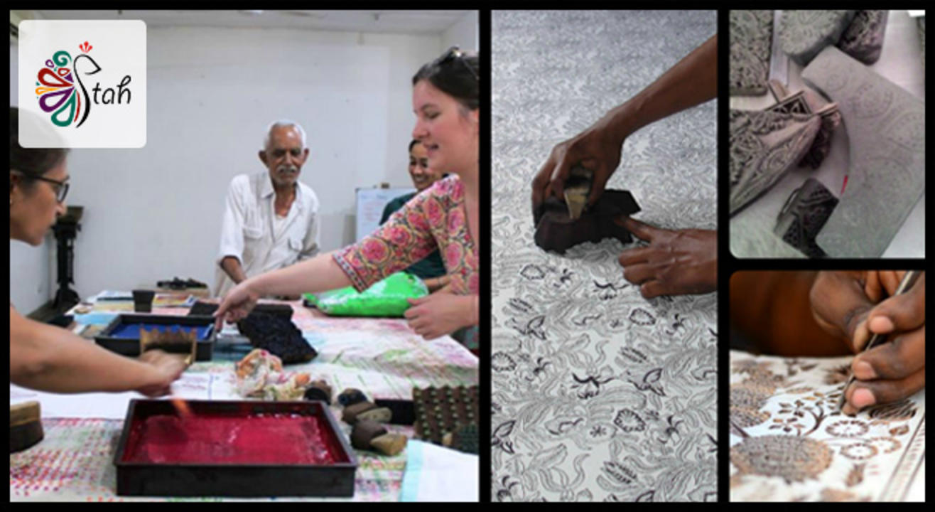 Dip & Stamp! Traditional Hand Block Printing Workshop