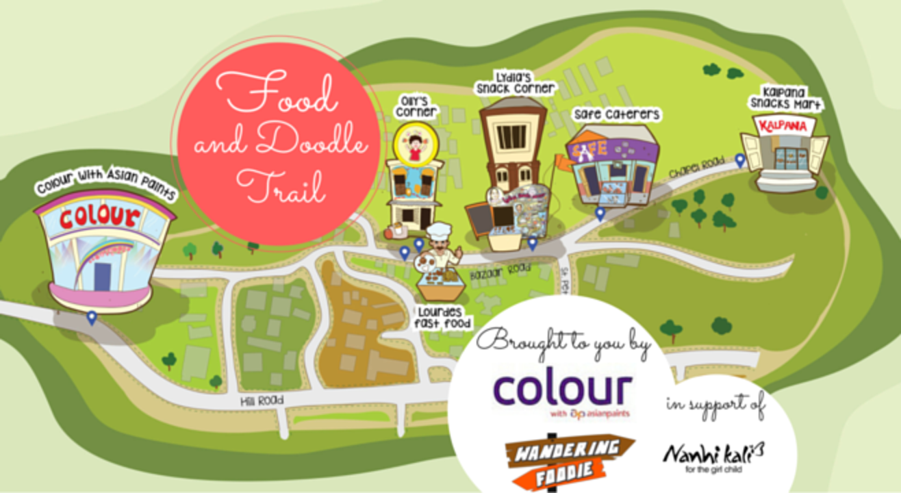 The Food and Doodle Trail