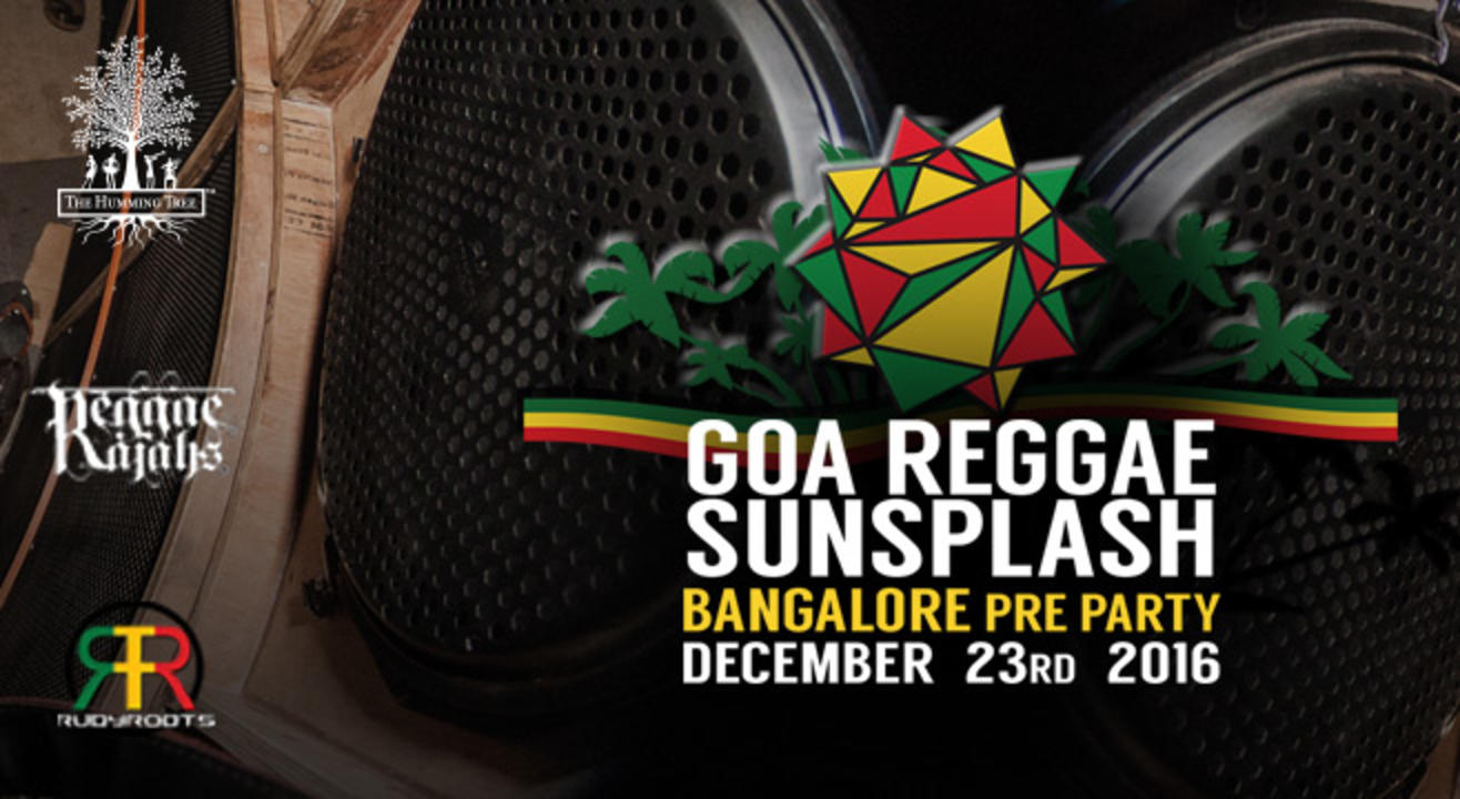 Goa Reggae Sunsplash Bangalore Pre Party