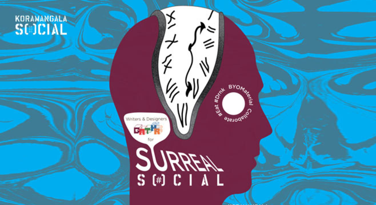 Writes & Designers Gathr for Surreal Social — An abstract collaborative session