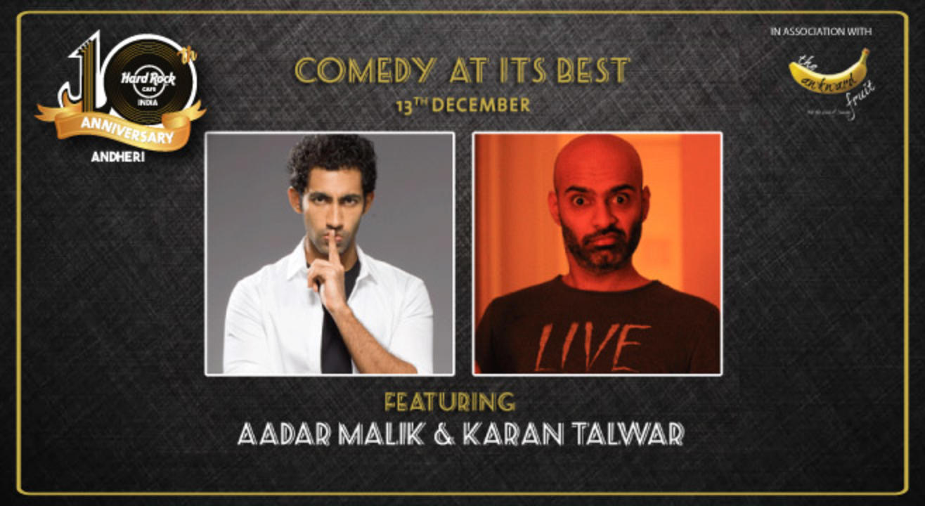 Comedy at its best ft Aadar Malik & Karan Talwar