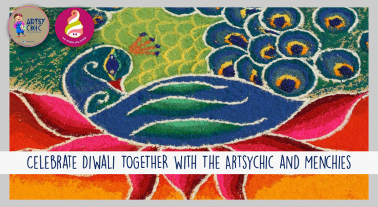 Celebrate Diwali together with Artsychic and Menchies