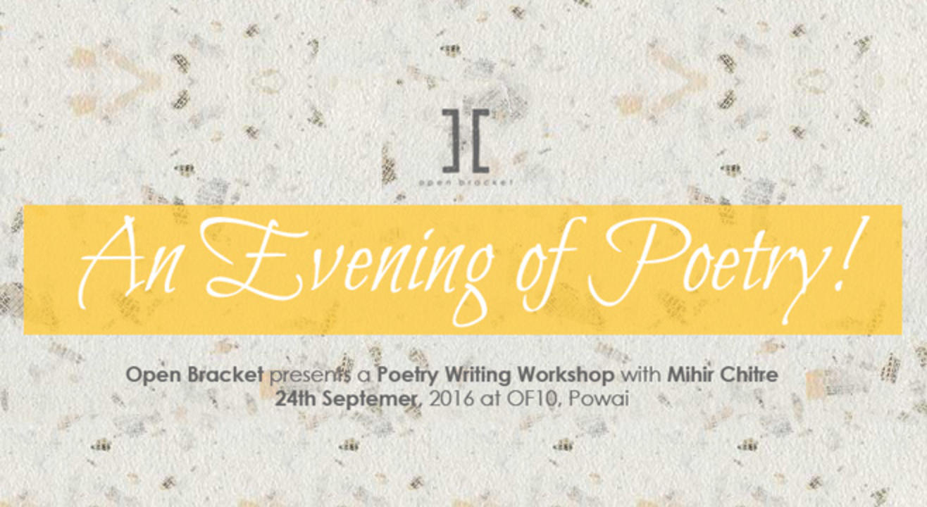 Open Bracket presents- An evening of Poetry!