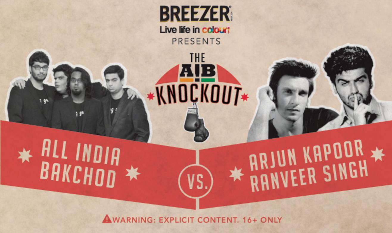 The AIB Knockout of Arjun Kapoor and Ranveer Singh