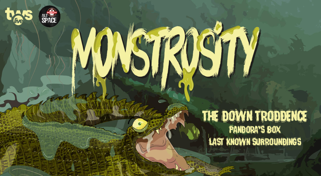 Monstrosity ft The Down Troddence LIVE in Hyderabad