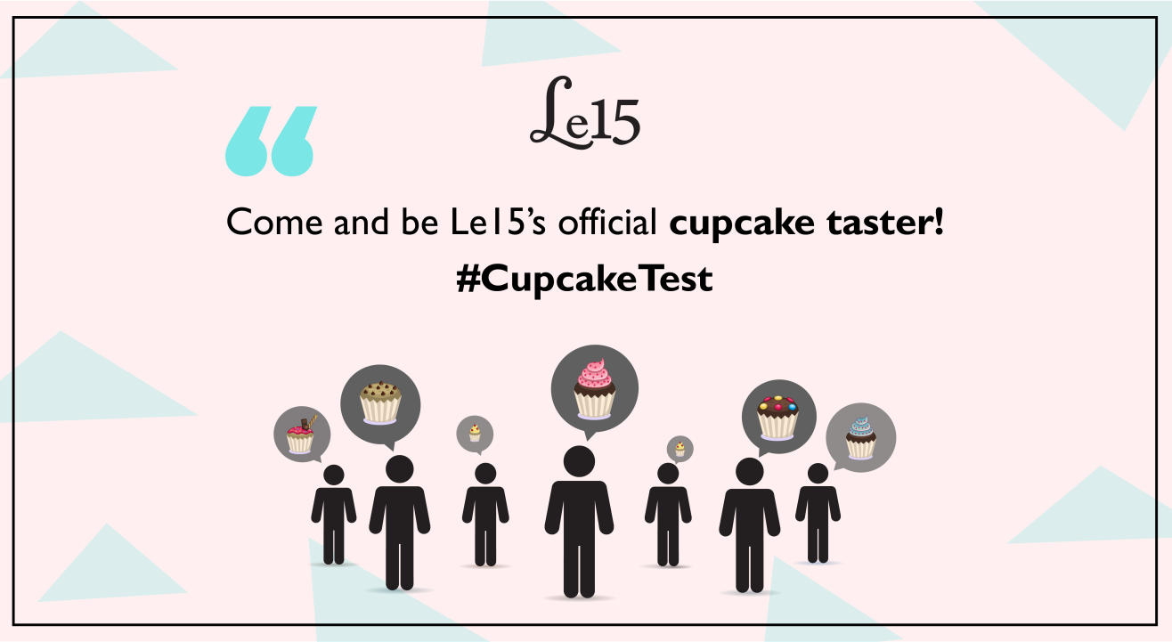 Le 15 Cupcake Taste Test