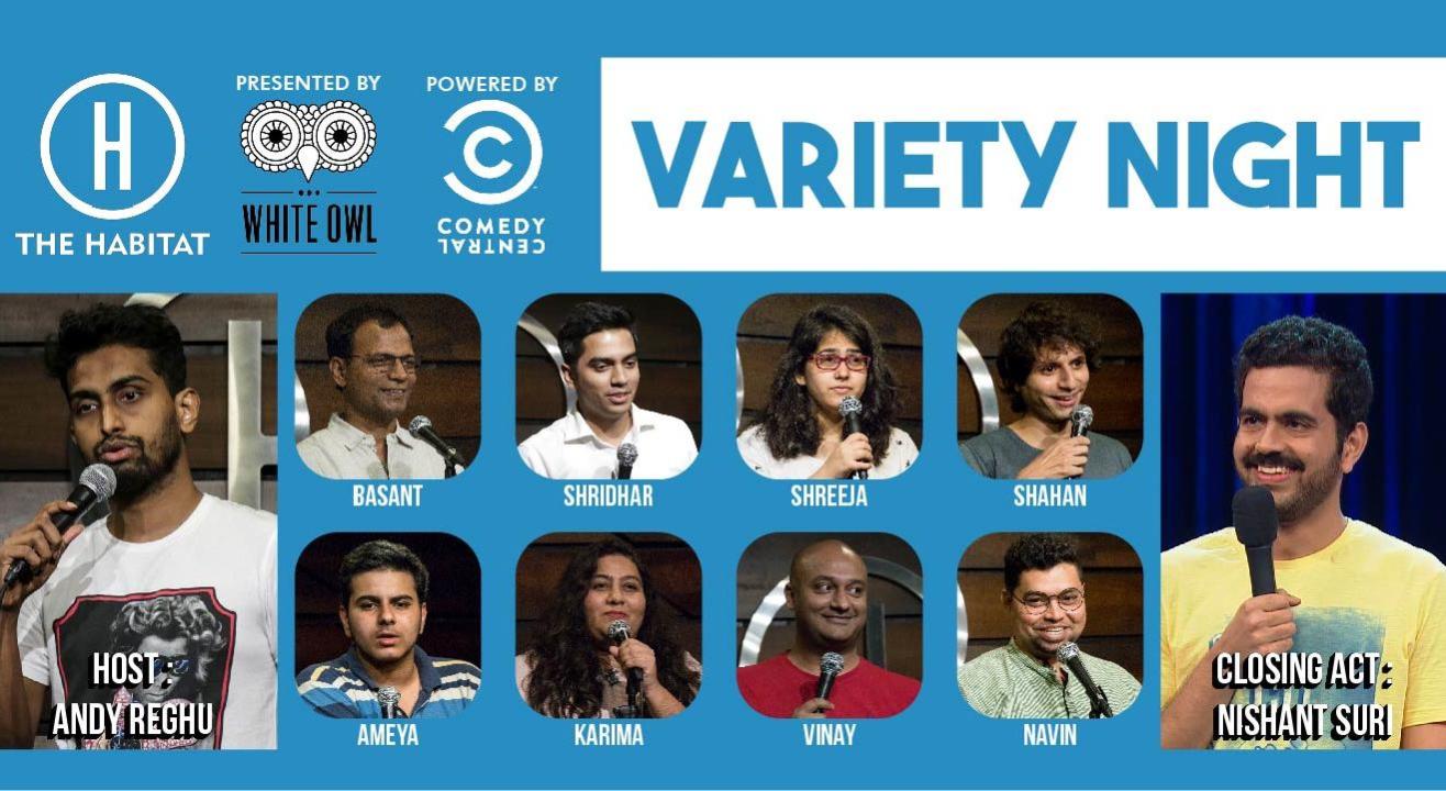 White Owl presents Variety Night at The Habitat