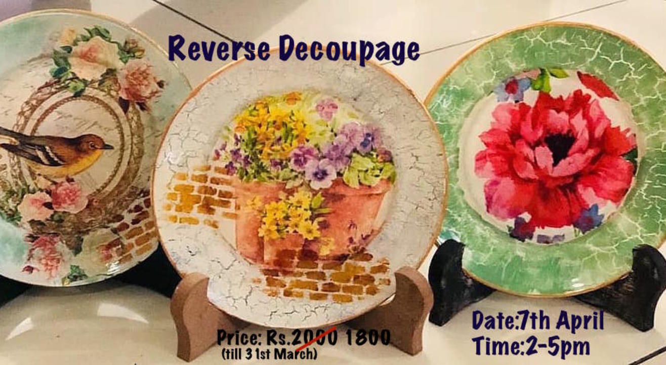 Reverse Decoupage -ART BUZZAAR 2019