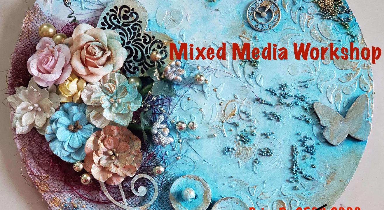 Mixed Media Workshop -ART BUZZAAR 2019