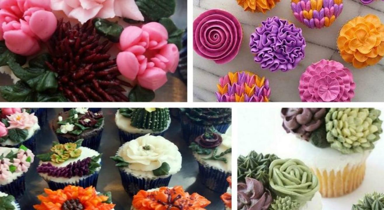 25 Buttercream Flowers