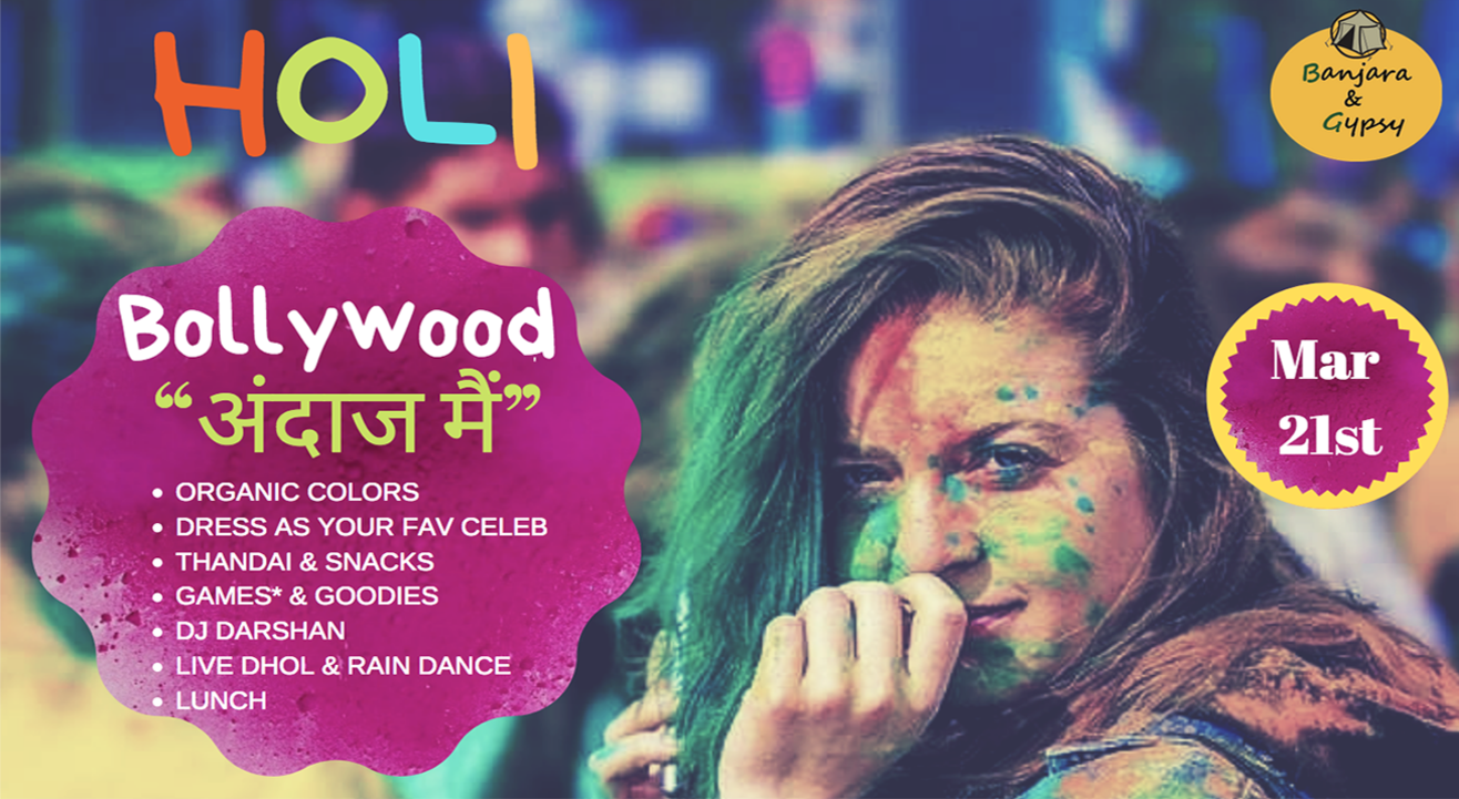 Holi Bollywood Andaaz mein