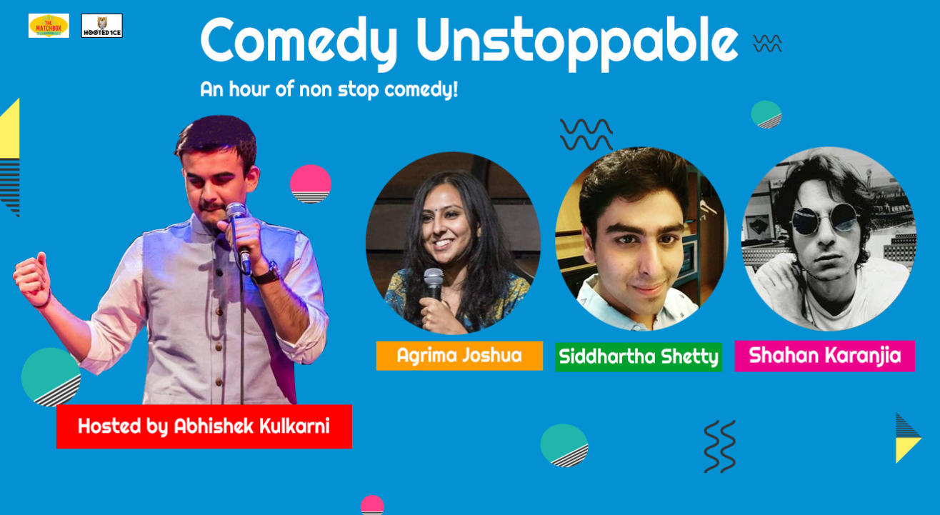 Comedy Unstoppable – An Hour of non  stop comedy.