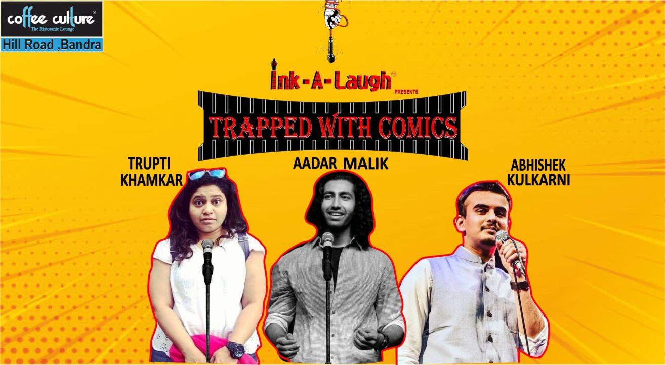 Ink-A-Laugh presents Trapped with Comics