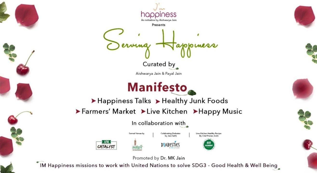 Serving Happiness - Happiness & Food Campaign !