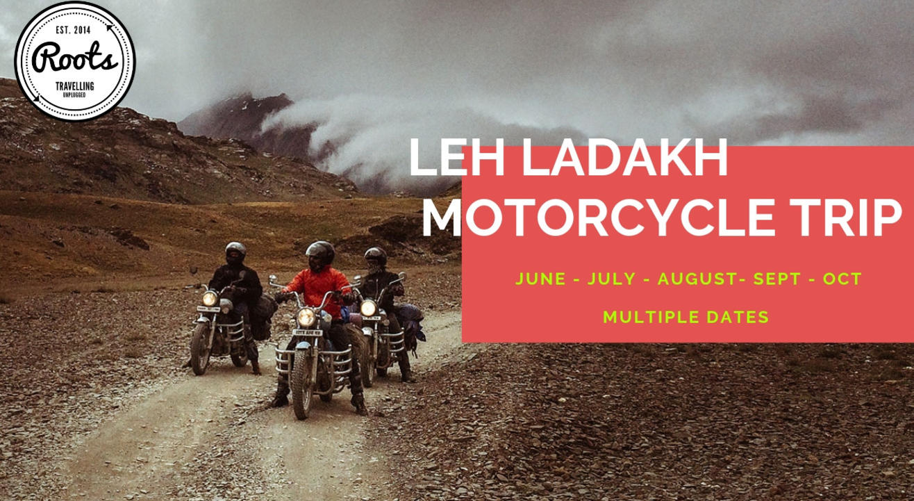 Leh Ladakh Motorcycle Tour 5 Days