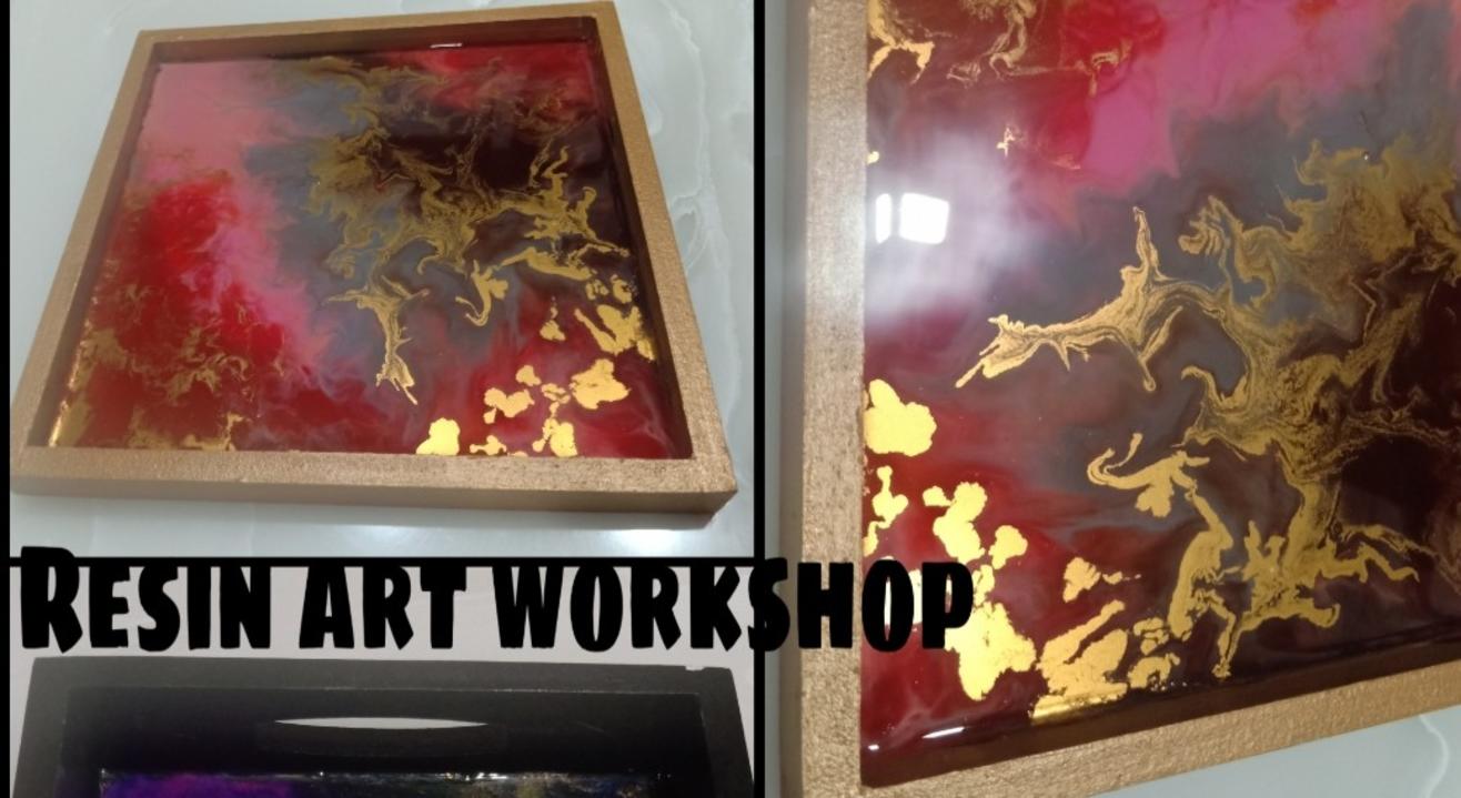 Resin & Pore Workshop - ART BUZZAAR 2019