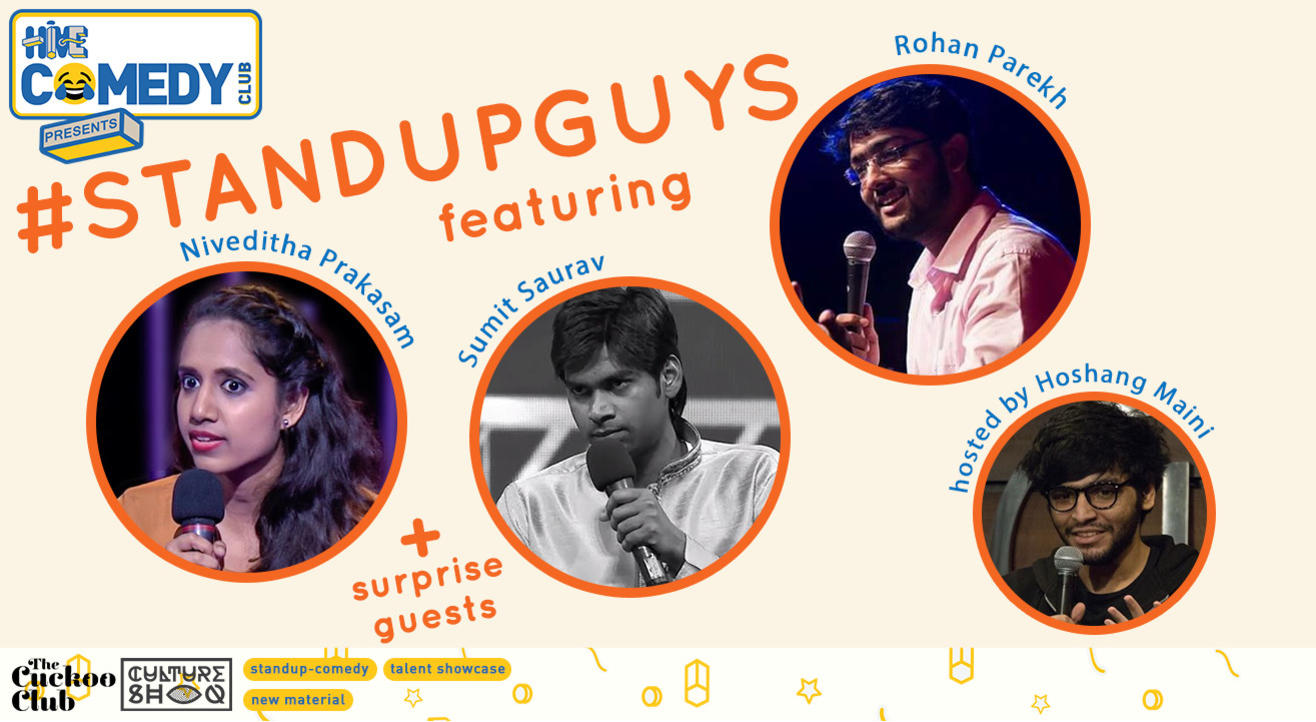 Standup Guys featuring Niveditha, Sumit and Rohan