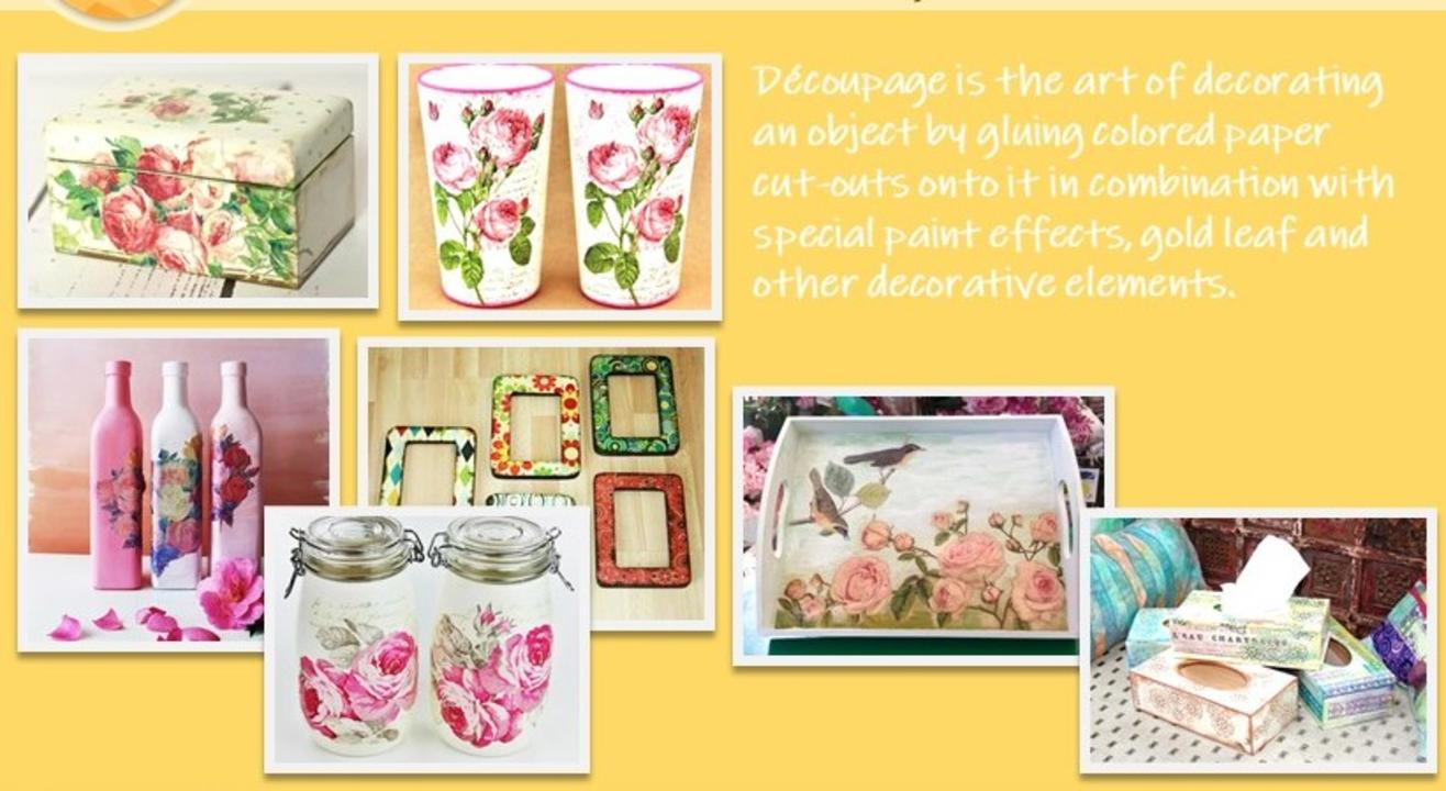 Decoupage 101 - Techniques & Styles