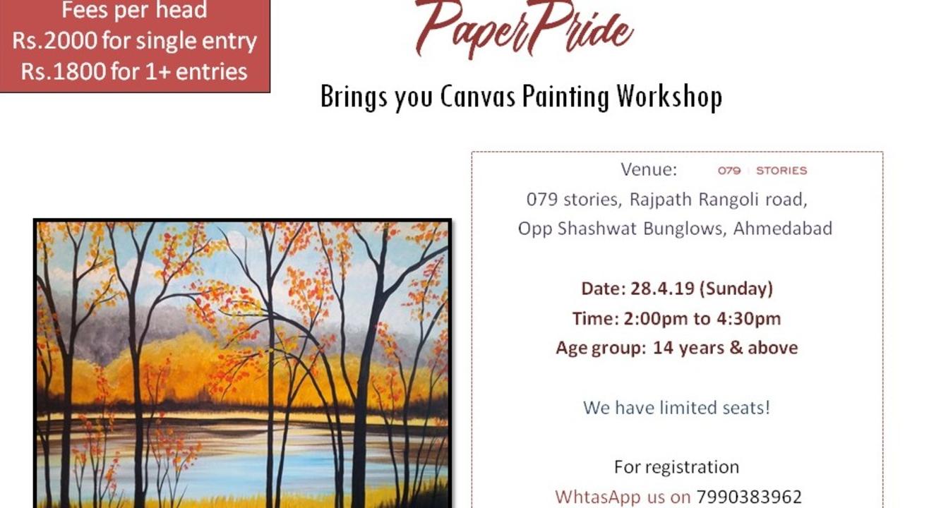 Paper Pride - Canvas Painting Workshop