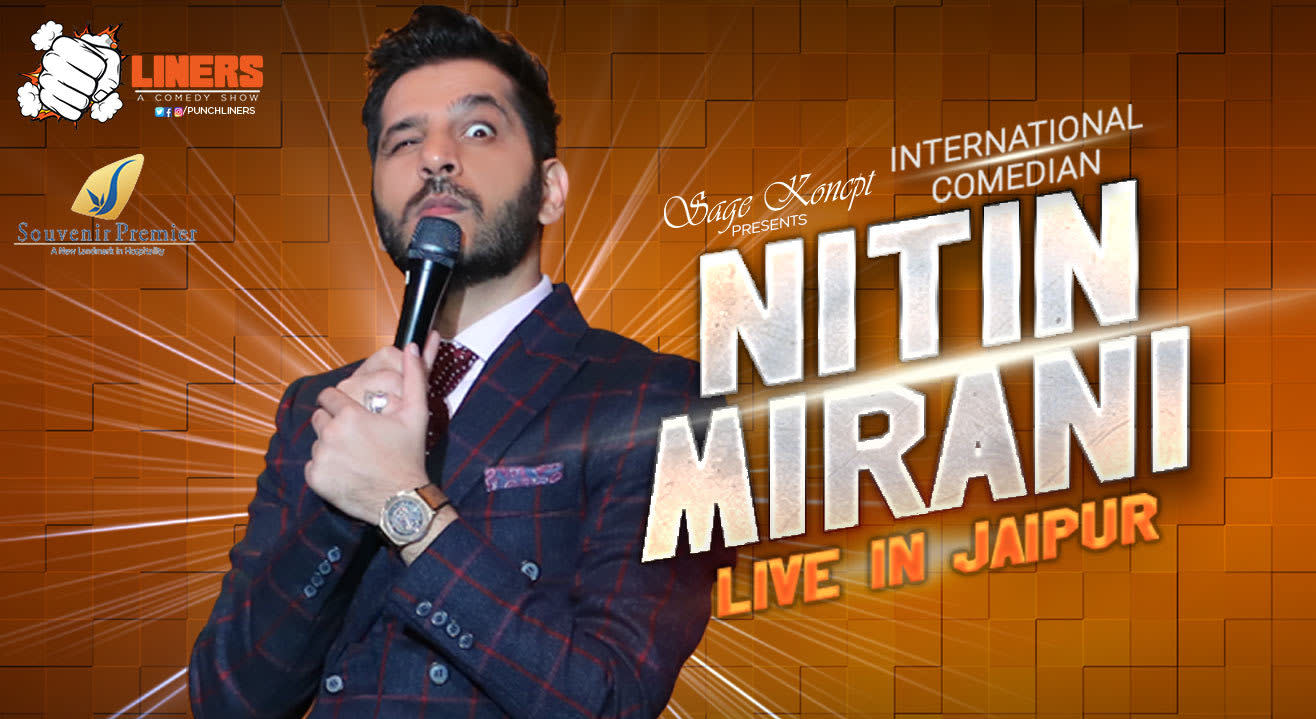 Punchliners: Standup Comedy Ft  Nitin Mirani in Jaipur