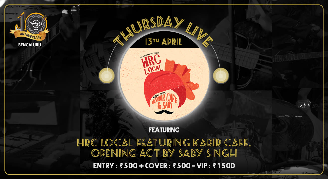 Neeraj Arya's Kabir Cafe and Saby - Thursday Live!