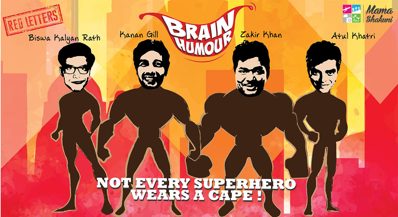 Brain Humour: Stand-up by Biswa Kalyan Rath, Kanan Gill, Zakir Khan and Atul Khatri