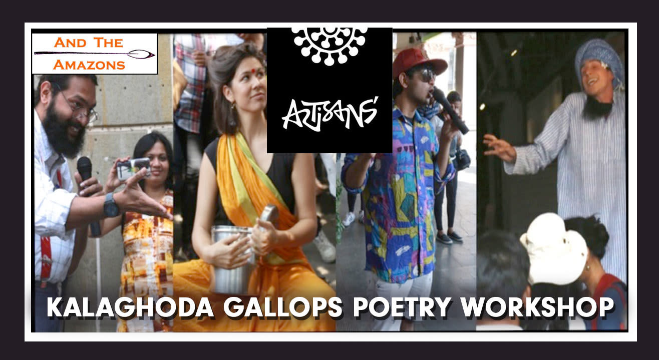 Kalaghoda Gallops Poetry Workshop By And The Amazons Poetry Collective