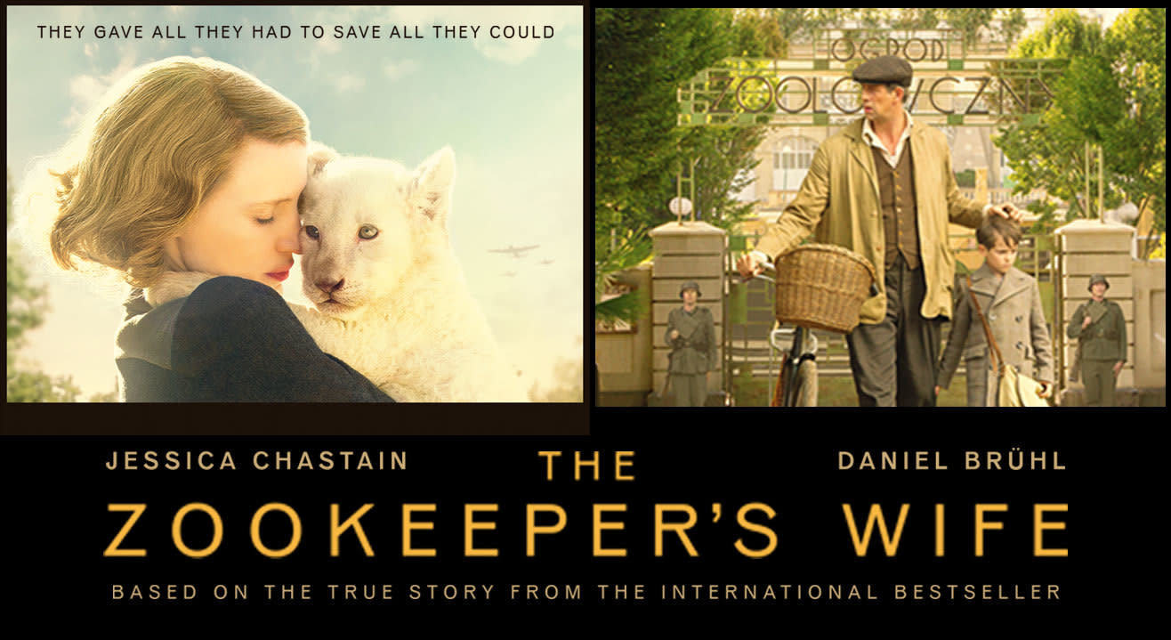 the zookeepers wife cast