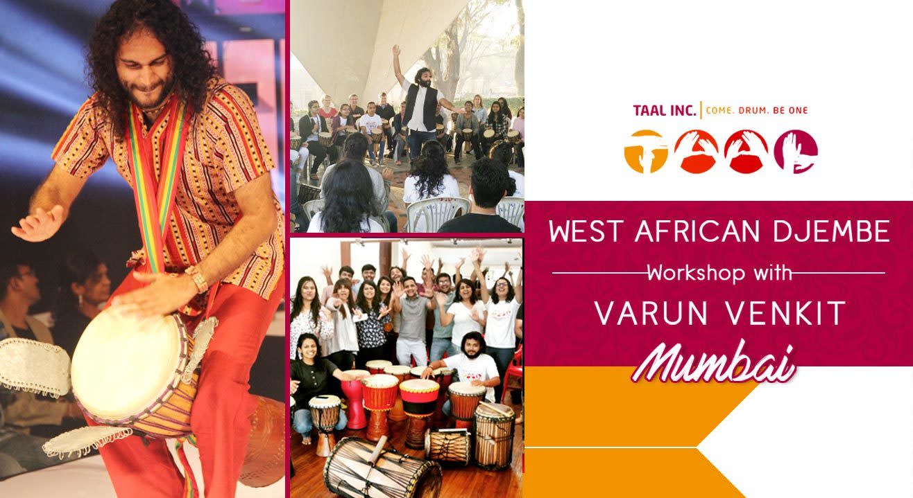 West African Djembe Workshop with Varun Venkit