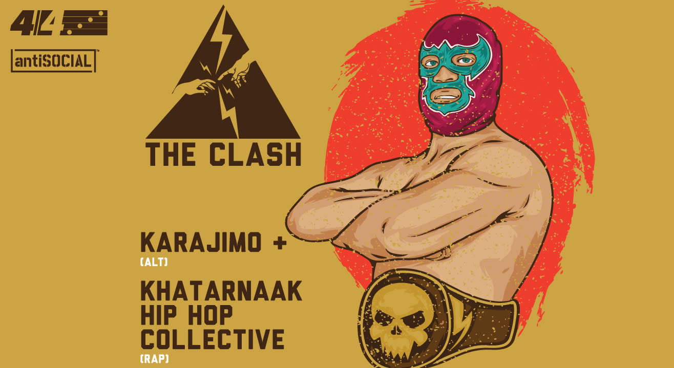 The CLASH - Karajimo & Khatarnaak Hip Hop Collective #antiSOCIAL