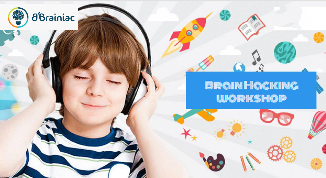 Brain hacking + Mobile app development workshop for kids