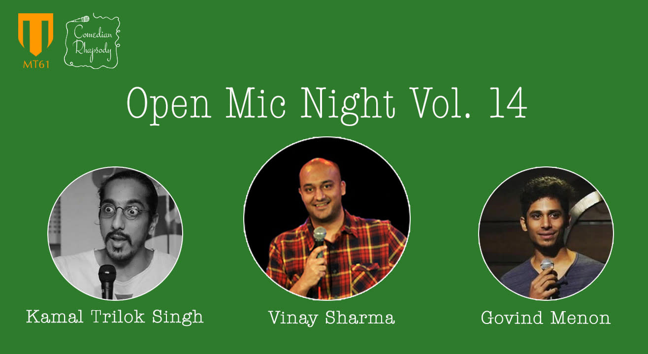 Comedian Rhapsody Open Mic Night Vol. 14