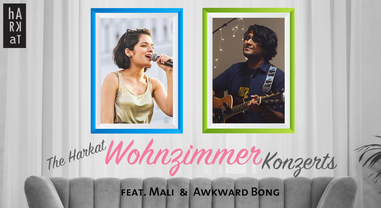 Harkat Wohnzimmer Konzert feat. Mali (Maalvika Manoj) & Awkward Bong