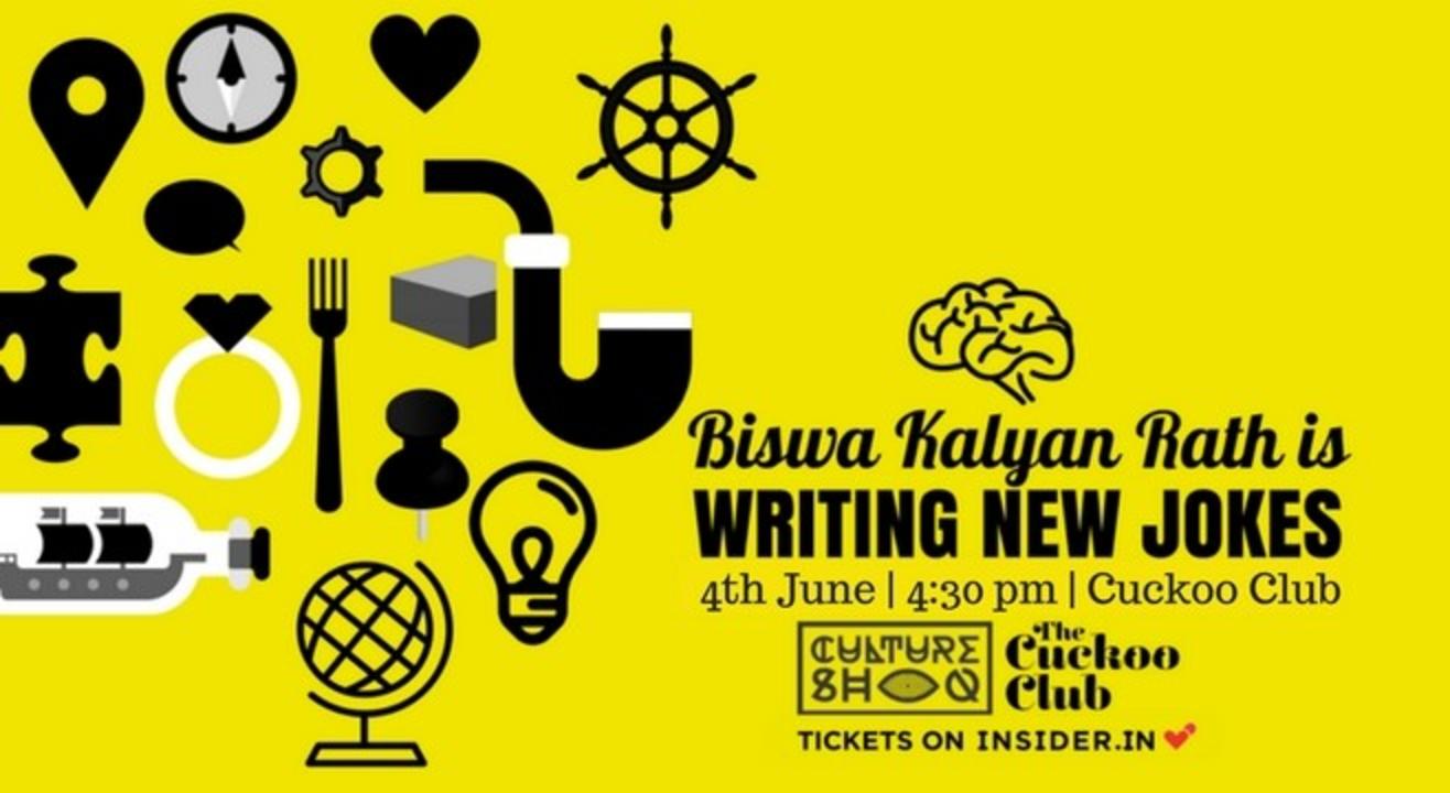 Biswa Kalyan Rath is Writing New Jokes