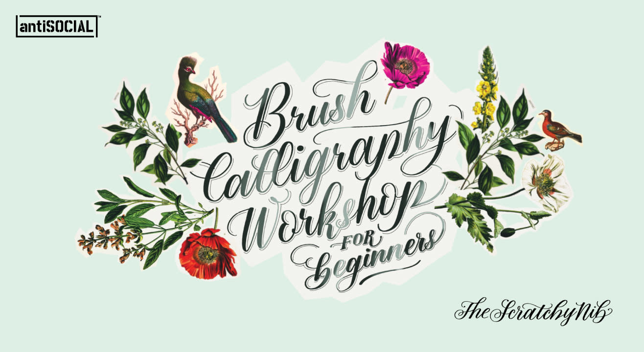 Brush Calligraphy Workshop for Beginners