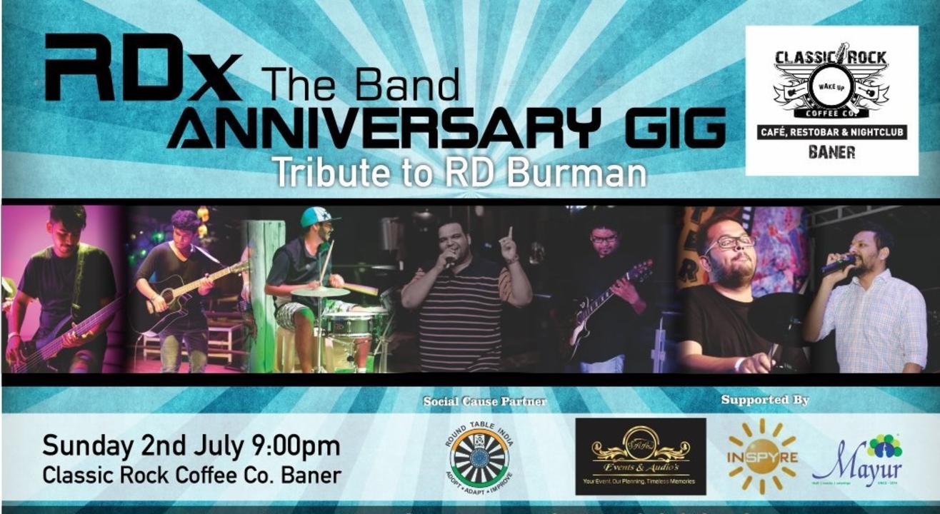 RDX - The Band Anniversary Gig