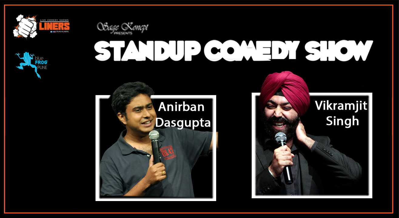 Punchliners: Stand Up Comedy Show feat. Anirban Dasgupta and Vikramjit Singh in Pune